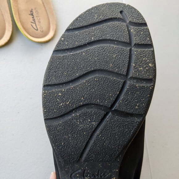 Clark chunky oxford shoes with removeable insoles - Picture 7 of 11